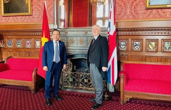 英国下议院议长会：越南是英国的重要伙伴