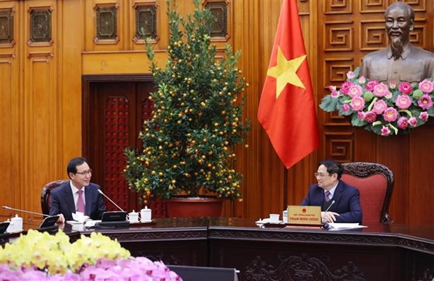 范明正总理欢迎三星集团扩大对越投资规模