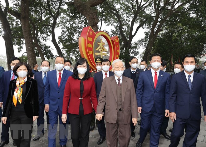 越共中央总书记阮富仲：推进北宁省不断向前发展和更加美丽富强