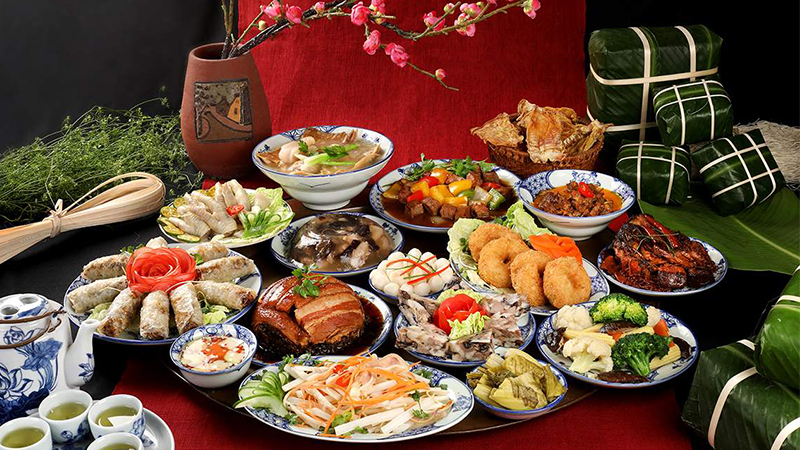 越南人温馨的年夜饭