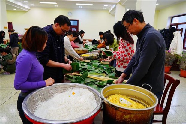 越南驻华大使馆举行迎春活动