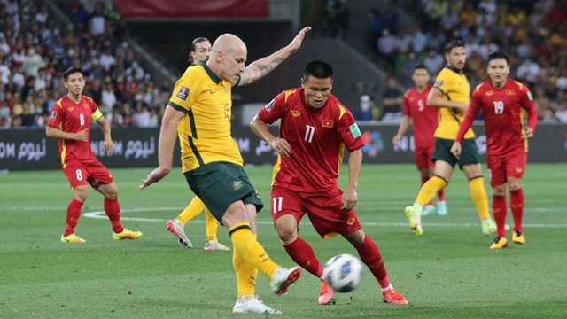 2022年卡塔尔世界杯亚洲区预选赛12强赛： 澳大利亚队主场以4-0击败越南队