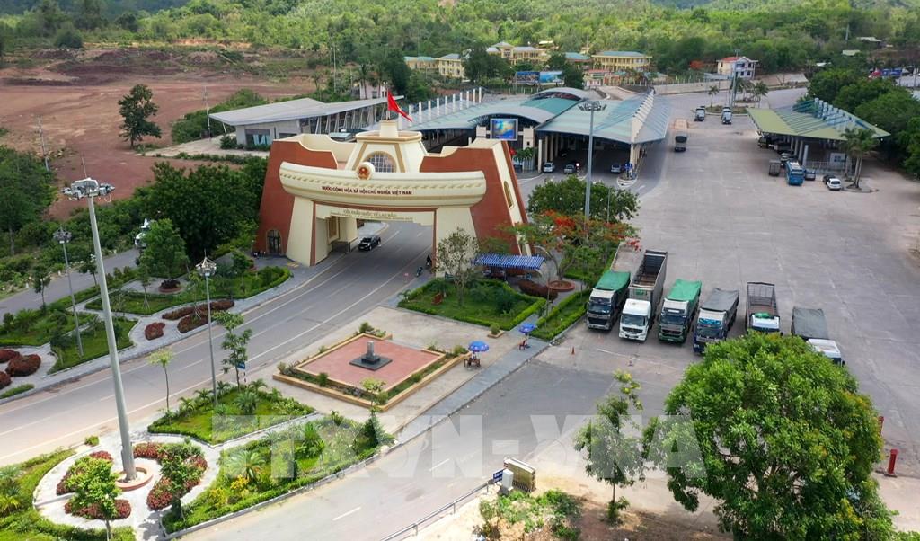 广治省各国际口岸出入境货物大幅增加