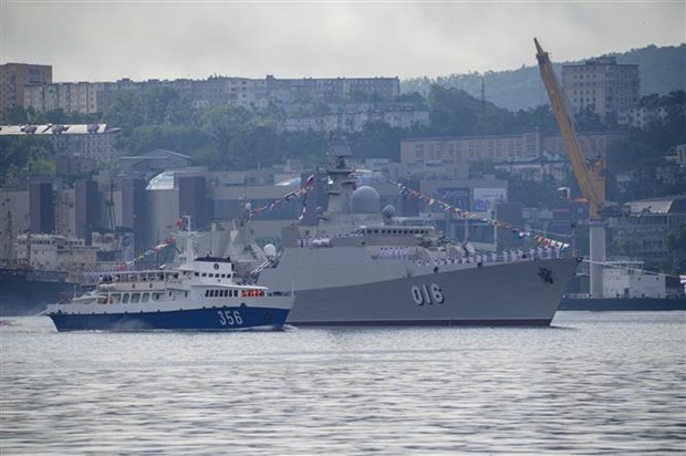越南导弹护卫舰应邀参加印度海军演习