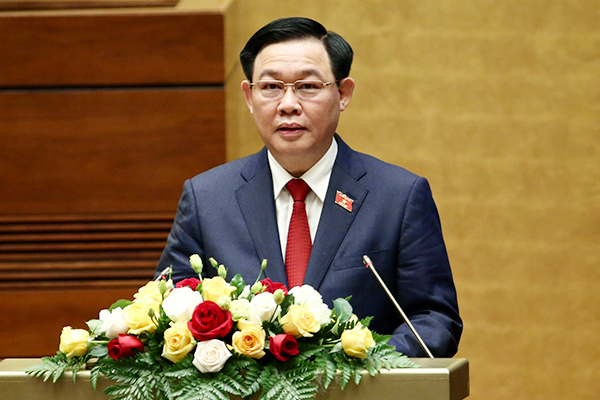 越南国会主席王廷惠向立陶宛议会议长致国庆贺电