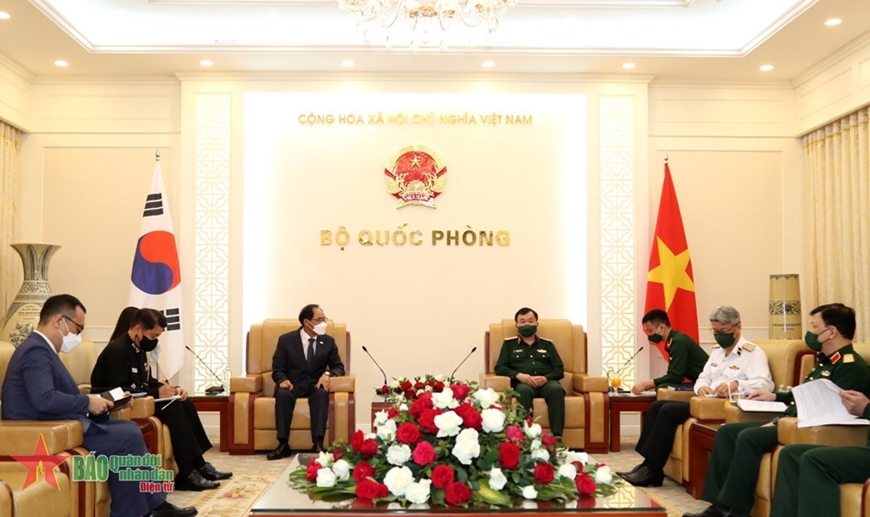 推进越南与韩国防务合作不断发展