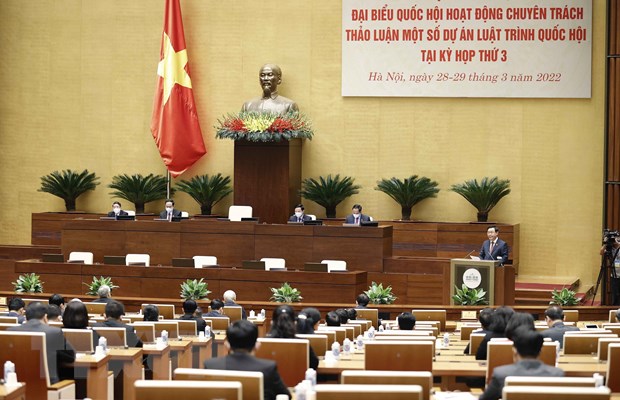 专职国会代表会议：对4部法律草案进行讨论