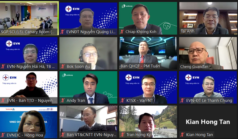 越南与新加坡合作促进智能电网的发展