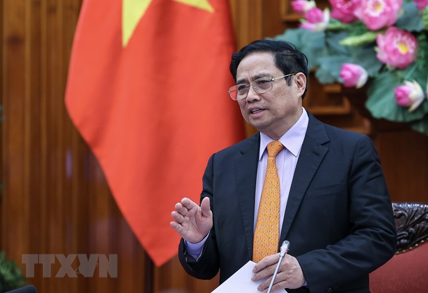 范明正总理主持召开越南国家数字化转型委员会的工作会议