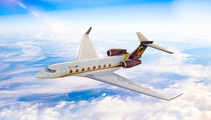 太阳集团Sun Air豪华航空公司正式亮相