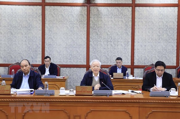越共中央总书记：反腐败和反浪费工作得到大力推进