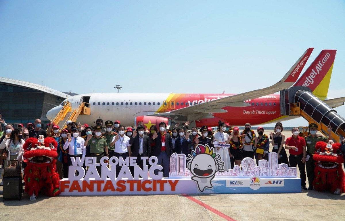 越捷岘港与泰国间第一条国际航线复航