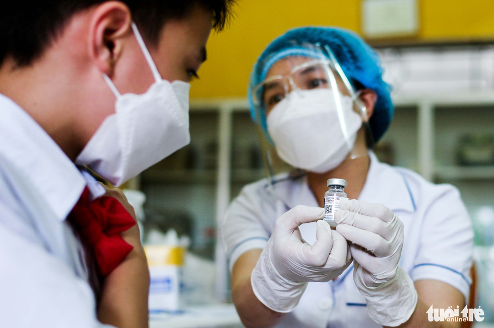 越南3个省市已经为5至12岁儿童接种新冠疫苗