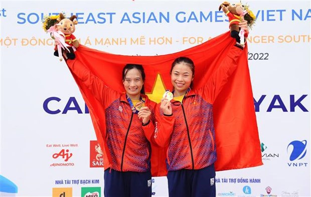 SEA Games 31：越南皮划艇队获两枚金牌