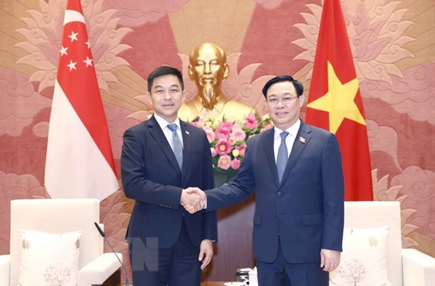 进一步推动越南和新加坡立法机关之间的合作