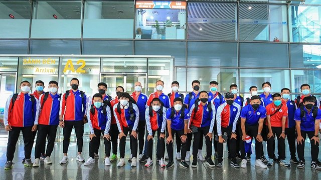 第31届东运会：泰国U23足球队抵达越南（组图）