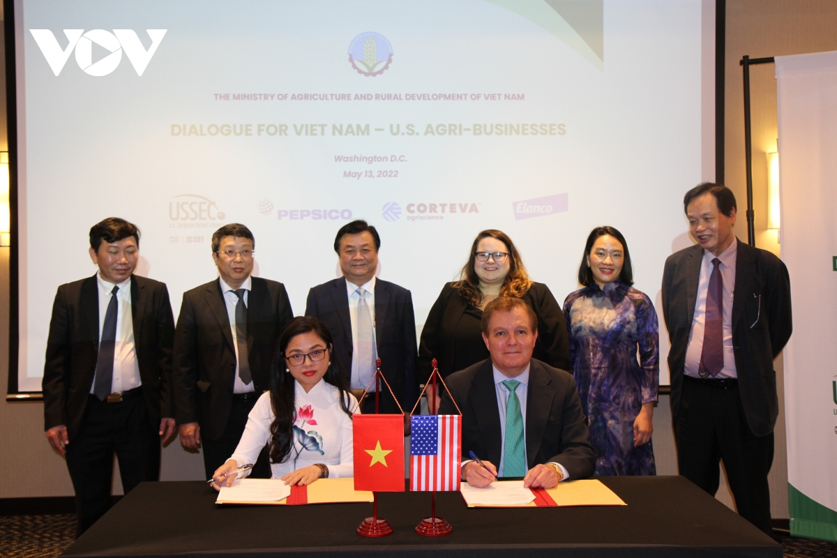 越美农企对接座谈会在华盛顿举行