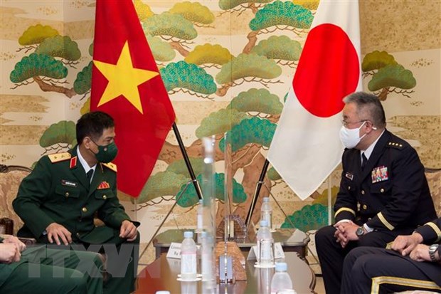 越日两国陆军加强交流合作关系