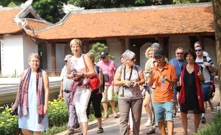 赴越南的国外跟团游人数急剧增加