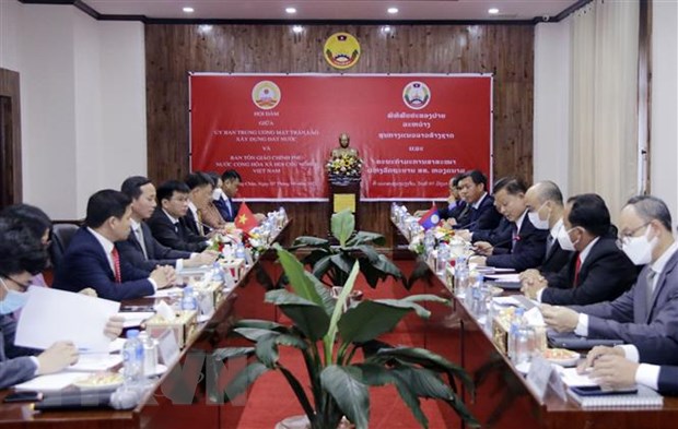 越老宗教领域的务实合作为加强两国关系作出贡献