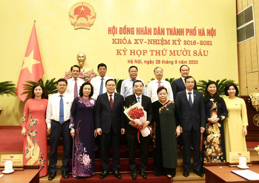 Đồng chí Chu Ngọc Anh trúng cử chức danh Chủ tịch UBND TP Hà Nội