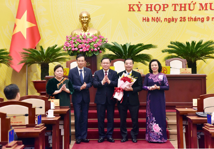 Đồng chí Chu Ngọc Anh giữ chức Chủ tịch UBND TP Hà Nội