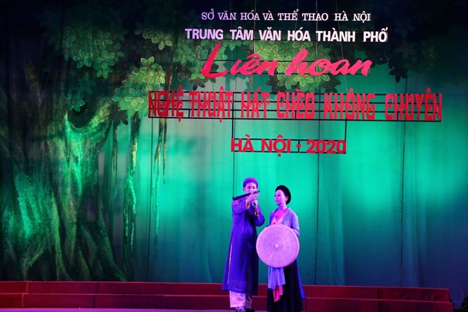 25 đơn vị tham gia Liên hoan nghệ thuật hát Chèo không chuyên Hà Nội