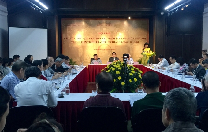 Phát huy giá trị di sản khu phố cổ Hà Nội