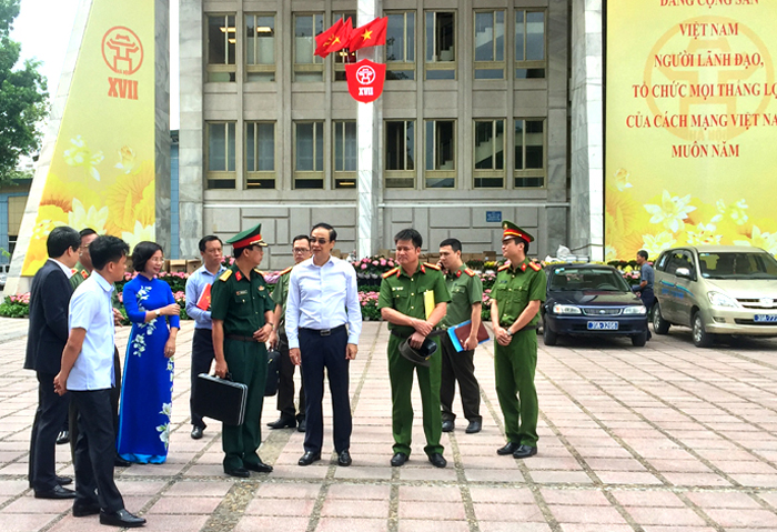 Việc xây dựng phương án bảo đảm an ninh, an toàn tuyệt đối phục vụ Đại hội rất quan trọng