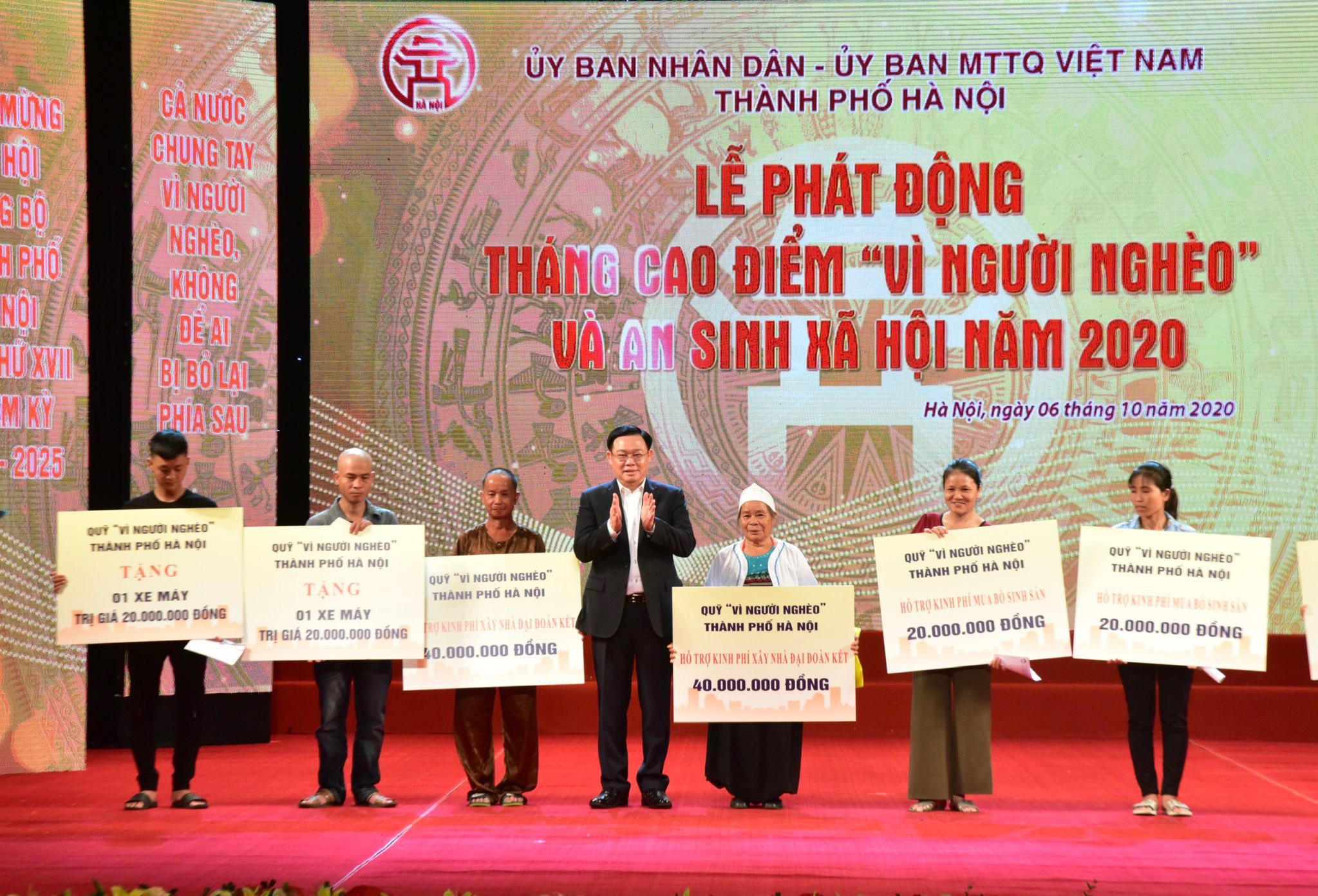 Hà Nội Hơn 28,2 tỷ đồng ủng hộ Tháng cao điểm “Vì người nghèo” và an sinh xã hội năm 2020