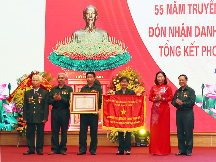 Hội Cựu TNXP TP Hà Nội đón nhận danh hiệu Anh hùng Lực lượng vũ trang nhân dân