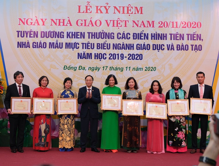 Đống Đa tuyên dương điển hình tiên tiến, nhà giáo mẫu mực năm học 2019-2020