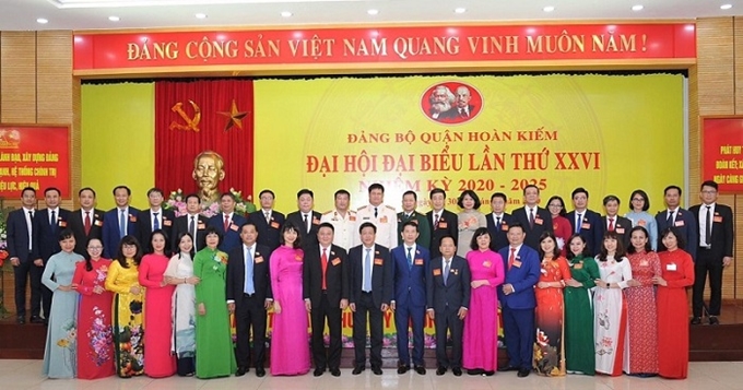 Ban Thường vụ Quận ủy Hoàn Kiếm khóa XXV, nhiệm kỳ 2020 - 2025