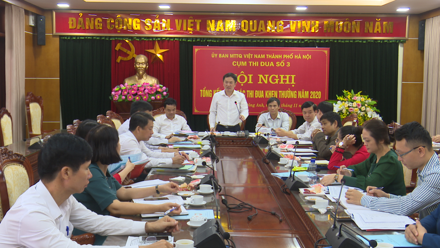Cụm thi đua số 3 MTTQ Việt Nam Thành phố Hà Nội chung tay vì người nghèo