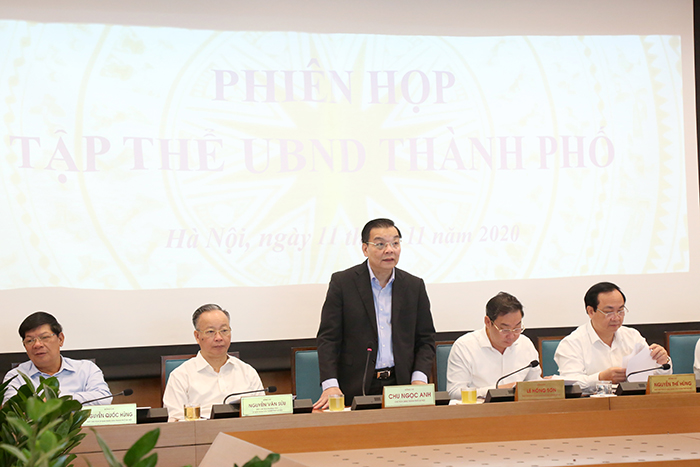 Tập thể UBND TP xem xét nhiều nội dung quan trọng trình kỳ họp cuối năm HĐND TP