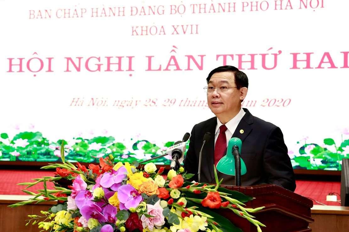 Hội nghị lần thứ 2 Ban Chấp hành Đảng bộ TP Hà Nội Định hướng lâu dài cho cả nhiệm kỳ