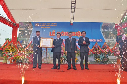 Thị xã Sơn Tây hoàn thành nhiệm vụ xây dựng nông thôn mới
