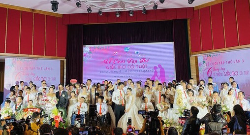 “Giấc mơ có thật” đến với 46 cặp đôi có hoàn cảnh đặc biệt khó khăn