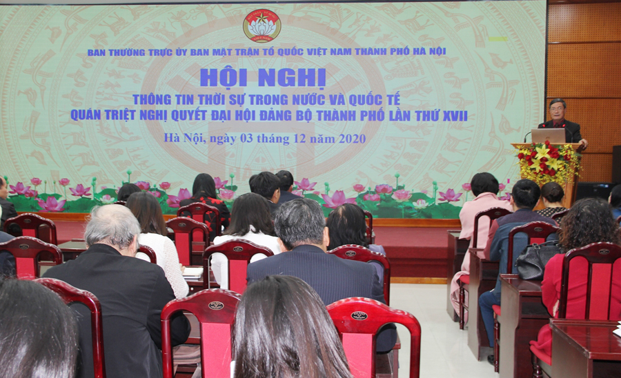 Đổi mới hoạt động để thực hiện tốt Nghị quyết Đại hội lần thứ XVII Đảng bộ TP Hà Nội