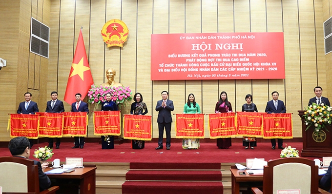 Phát động thi đua cao điểm tổ chức thành công cuộc bầu cử đại biểu Quốc hội