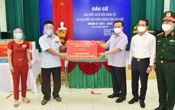 Bảo đảm tuyệt đối an toàn cho cử tri khi tham gia bầu cử