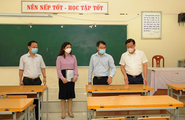Đảm bảo các phương án phòng, chống dịch để kỳ thi THPT diễn ra an toàn