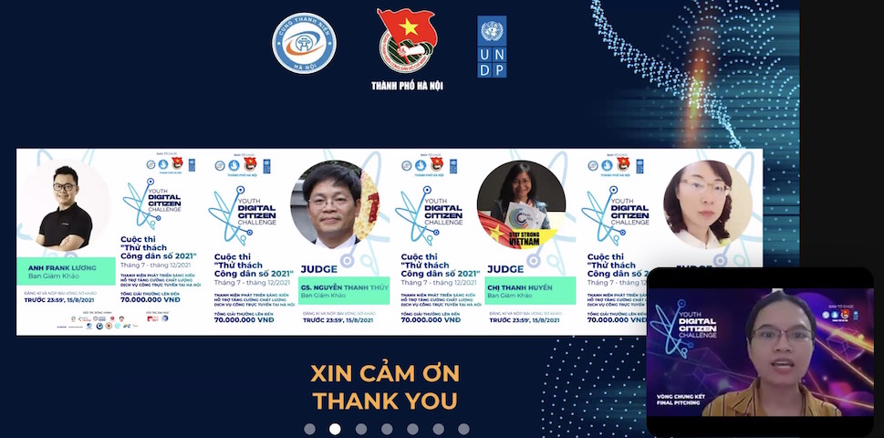 Đội HACHI giành giải Nhất cuộc thi Thử thách Công dân số - “Youth Digital Citizen Challenge” 2021
