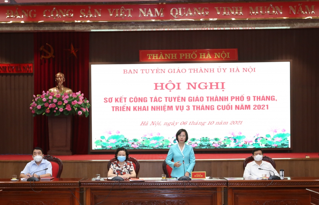 Tăng cường phối hợp, tạo sự thông suốt, lan tỏa trong hệ thống tuyên giáo Thủ đô