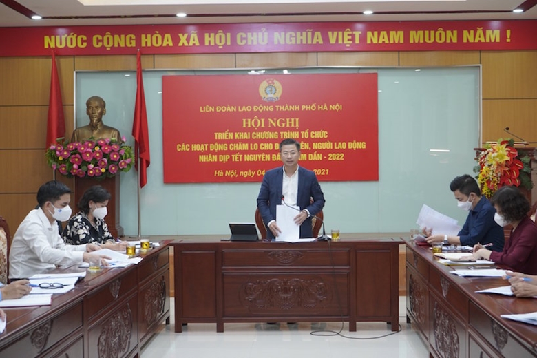 Chi khoảng 200 tỷ đồng hỗ trợ đoàn viên, người lao động Thủ đô dịp Tết