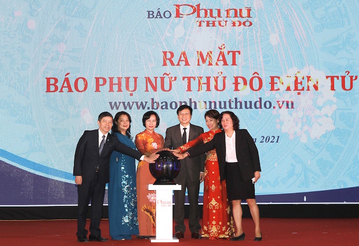 Ra mắt Báo Phụ nữ Thủ đô điện tử
