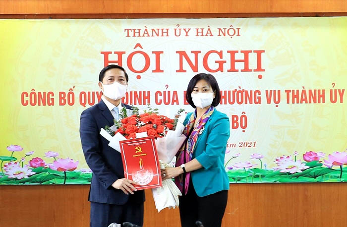 Huyện ủy Mê Linh có Bí thư mới