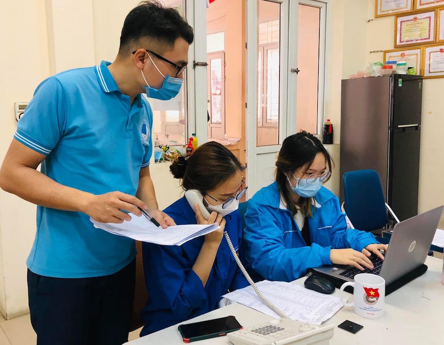 Tuổi trẻ Thủ đô triển khai các biện pháp phòng dịch