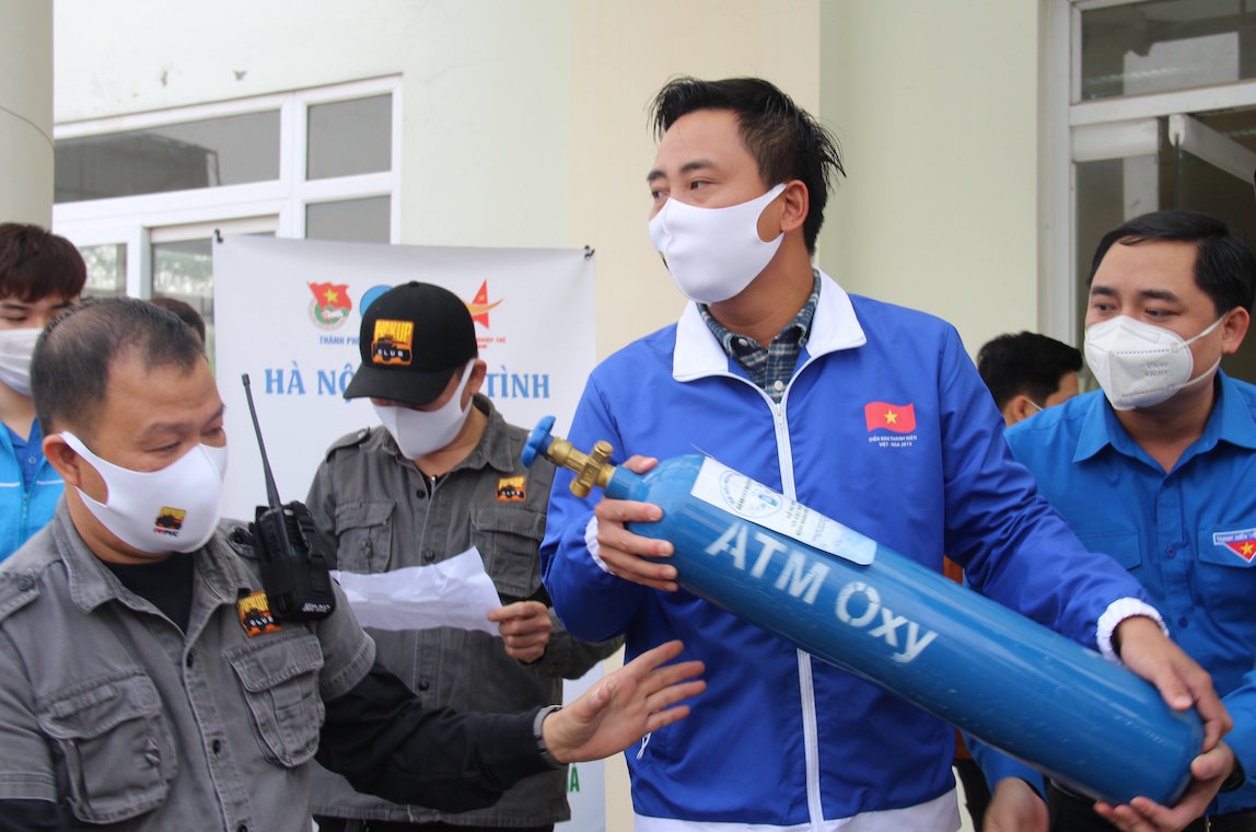 Hà Nội Khởi động Trạm ATM oxy miễn phí