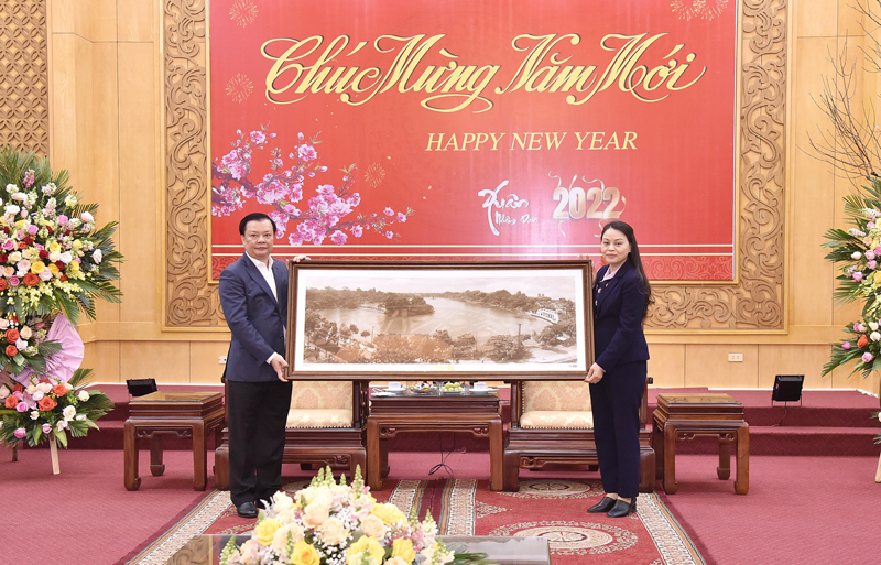 Hà Nội - Ninh Bình Tiếp tục tăng cường hợp tác cùng phát triển